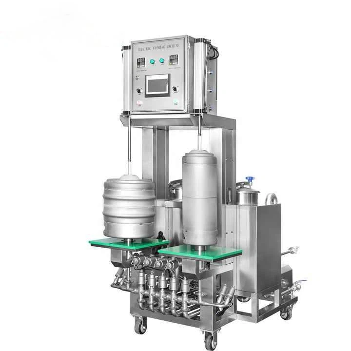 Automatic Keg Washer With Two Washing Heads